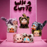 Pop Mart x CRYBABY: Wild But Cutie Series Plush Keychain Blind Box (1pc) Simple Pop Mart
